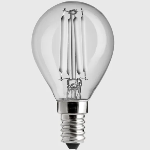 LED-lampa UNI-WHITE klot klar E14 4W 2700K dimbar