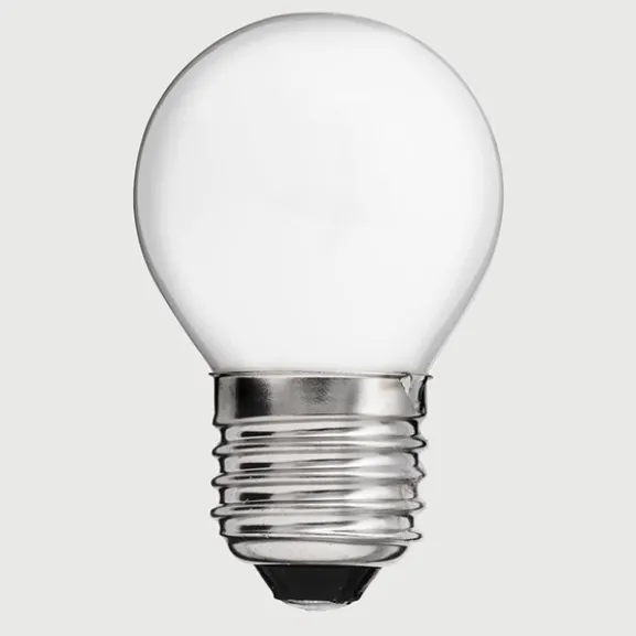 LED-lampa UNI-WHITE klot opal E27 0,8W 2700K dimbar