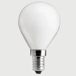 LED-lampa UNI-WHITE klot opal E14 2W 2700K dimbar