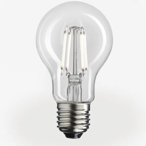 LED-lampa UNI-WHITE normal klar E27 6W 2700K dimbar