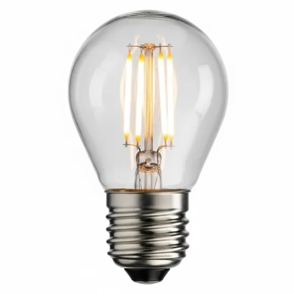 LED-lampa WARM GLOW klot klar E27 2W 2100K dimbar