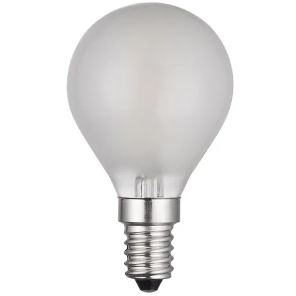 LED-lampa WARM GLOW klot matt E14 0,8W 2100K dimbar