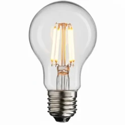 LED-lampa WARM GLOW normal klar E27 8W 2100K dimbar