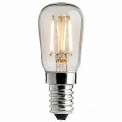 LED-lampa WARM GLOW päron klar E14 1,5W 2100K dimbar