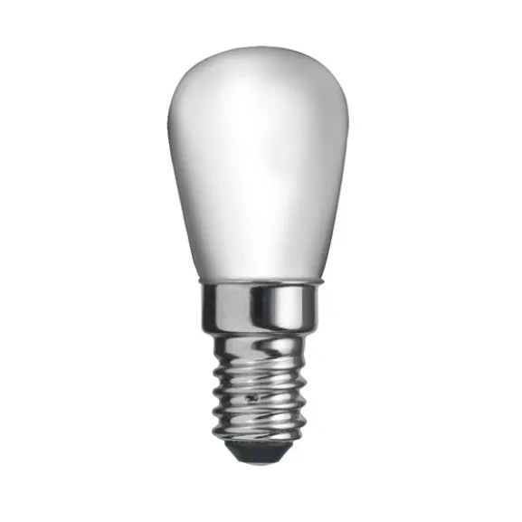 LED-lampa WARM GLOW päron matt E14 1,5W 2100K dimbar