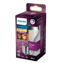 LED-lampa 7,2W(50W) E27 normal toppförspeglad dimbar