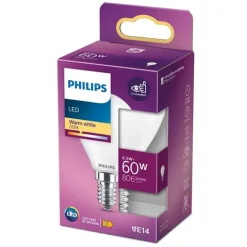 LED-lampa 6,5W(60W) klot frostad E14