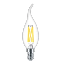 LED-lampa 3,4W(40W) kronljus E14 klar, dim to warm