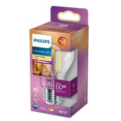 LED-lampa 5,9W(60W) normal E27 dim to warm