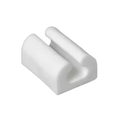 Ledningshållare självhäftande, vit 10-pack