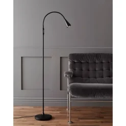 Ledro LED golvlampa, mattvit 124cm