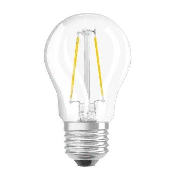 LEDSTAR klotlampa filament non-dim 5,5W(60W) E27, klar