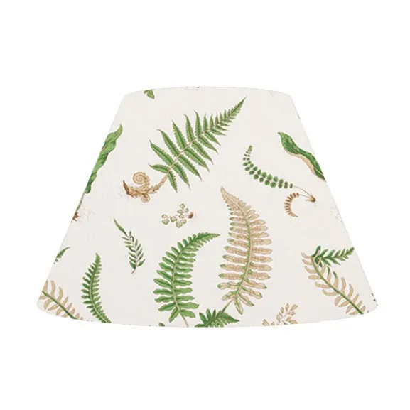 Leo lampskärm 22 Ferns Linen Green