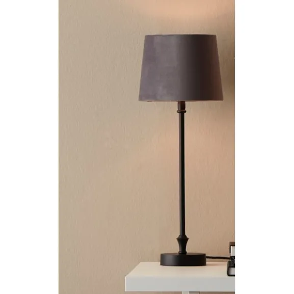 Liam Lampfot Svart 46cm