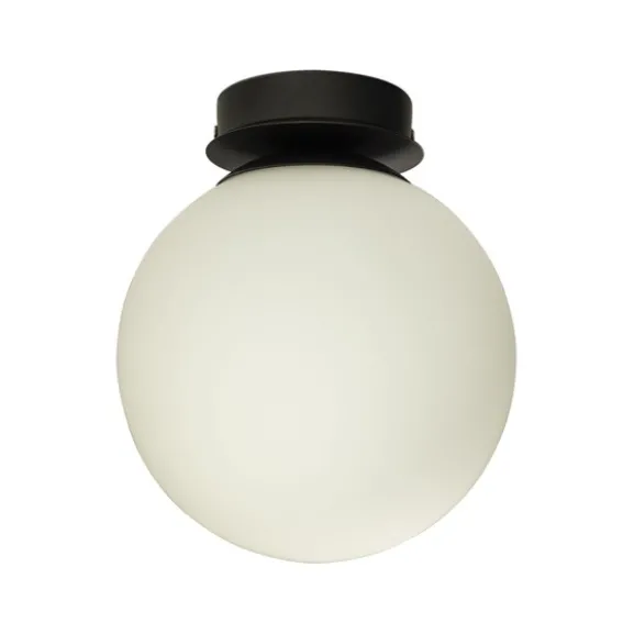 LIDO plafond bad, svart/vit