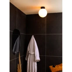 LIDO plafond bad, svart/vit