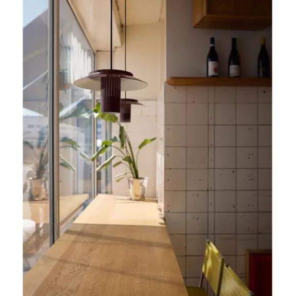 Lille 24 Pendant lamp, Black red