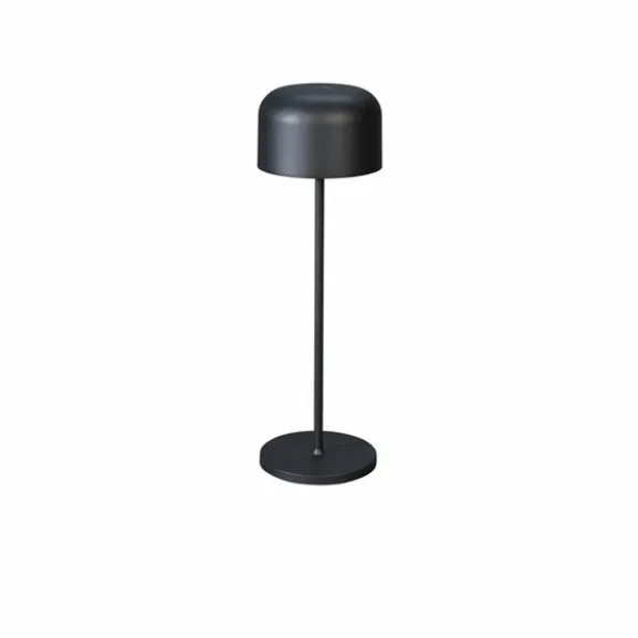 Lille bordslampa usb 2200K/2700K dimbar Svart