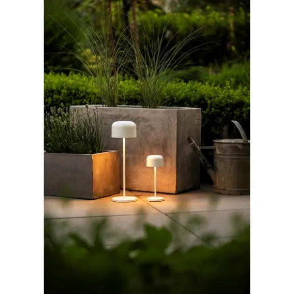 Lille bordslampa usb 2200K/2700K dimbar Vit