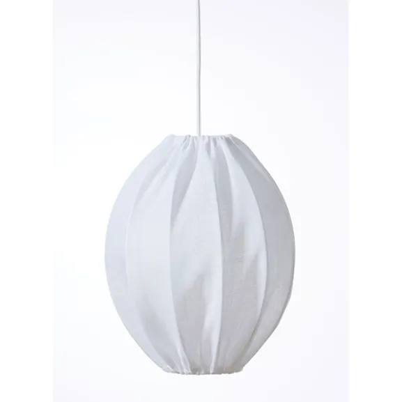 Limoni lampskärm, Linero vit H38cm