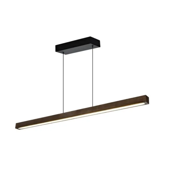 LINEA taklampa, brunbets/svart