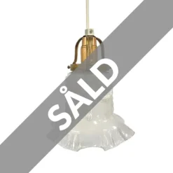 Linnéa fönsterlampa klockskärm, vit