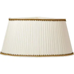 Linnea lampskärm oval beige 50cm