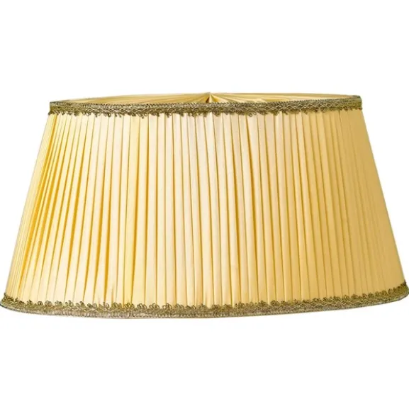 Linnea lampskärm oval gul 50cm