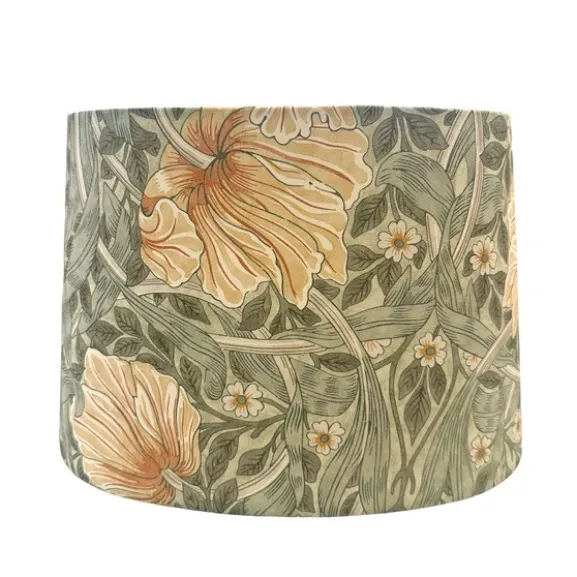 Linus 32 oval Lampskärm Pimpernel Bayleaf/Manilla