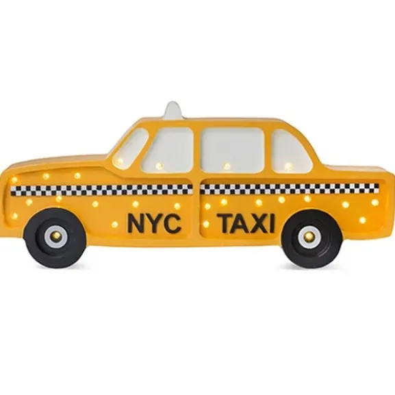 Little Lights Nyc Taxi Bordslampa, Manhattan Yellow