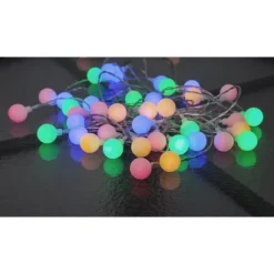 Ljusslinga Berry LED, multi 7,35m