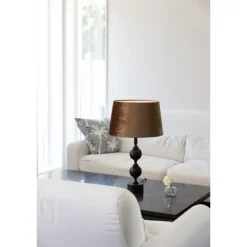 Lola lampskärm, gold 26cm