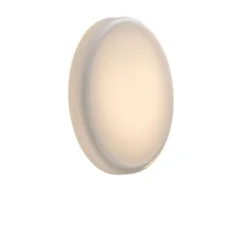 Looped tak-/vägglampa, vit IP44