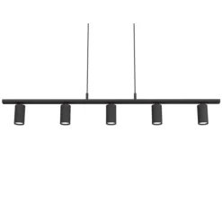 Lucy linear pendel 5 flat svart