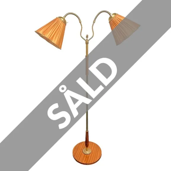 Lumière Classic Golvlampa 2-arm mässing