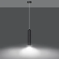 LUNA 1 Taklampa, Svart