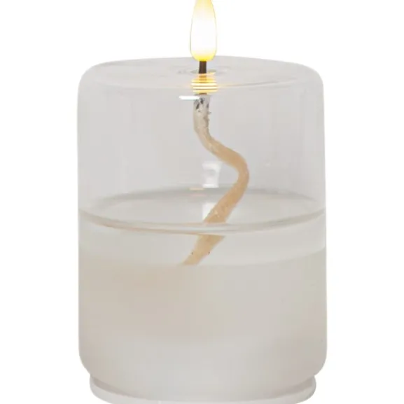 Lykta Flamme Float Transparent 13cm