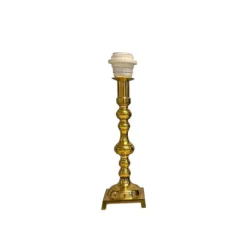 Majestätisk Mässing Lampfot, 31 cm