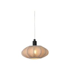 MAMSELL fönsterlampa, svart/varmgrå