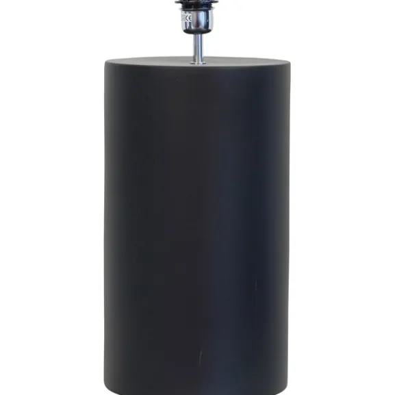 Manhattan Lampfot L Matt svart 23cm