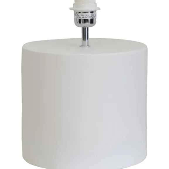 Manhattan Lampfot S Matt vit 23cm