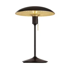 Manta Ray bordslampa, Black & Brass