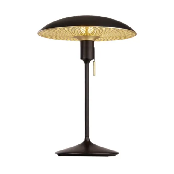 Manta Ray bordslampa, Black & Brass