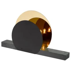 Marble Eclipse bordslampa, grön