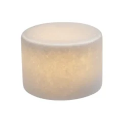 Marble ljusdekoration silk vit matt finish Medium
