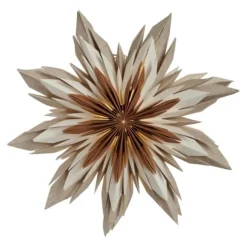 Marta julstjärna, brown 44cm