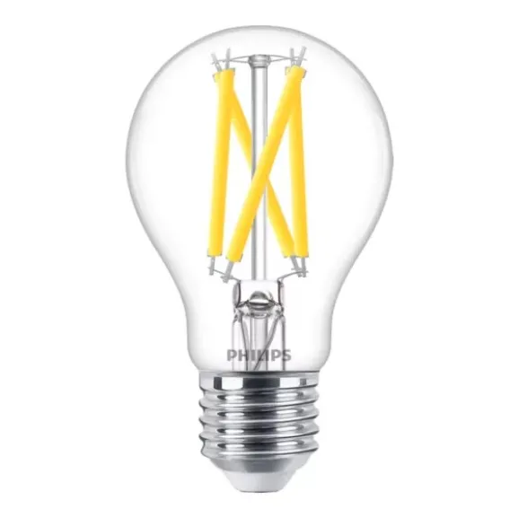 MAS LED-lampa E27 7.2 W Klar, dimbar