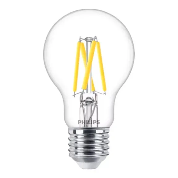 MAS LED-lampa E27 3.4 W Klar, dimbar