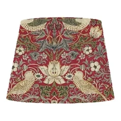 Matz lampskärm 35 Strawberry Thief Crimson/Slate