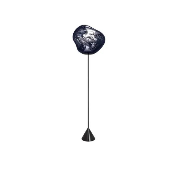 Melt Cone Slim golvlampa smoke LED